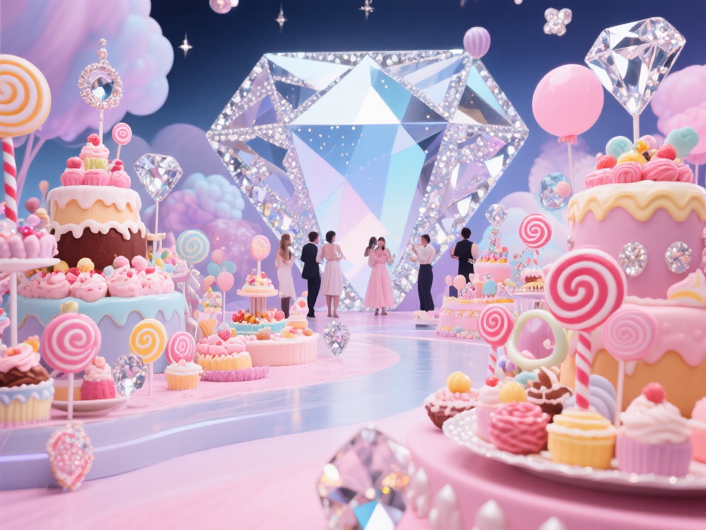 钻石糖果派对:开启甜蜜奇幻之旅 一个崭新的甜蜜奇幻之旅正吸引着人们的目光,它不仅是