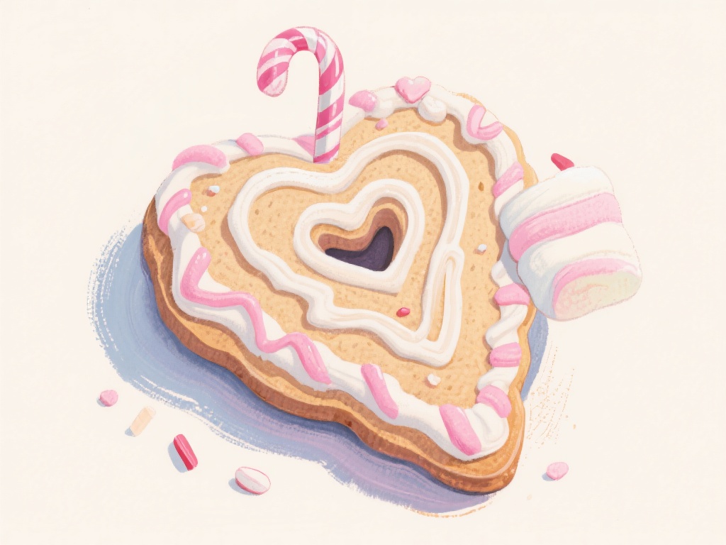 探索蛋仔派对:糖果绘画技巧与趣味创作分享 对于棉花糖或饼干等造型复杂的糖果,建议利用不同粗细