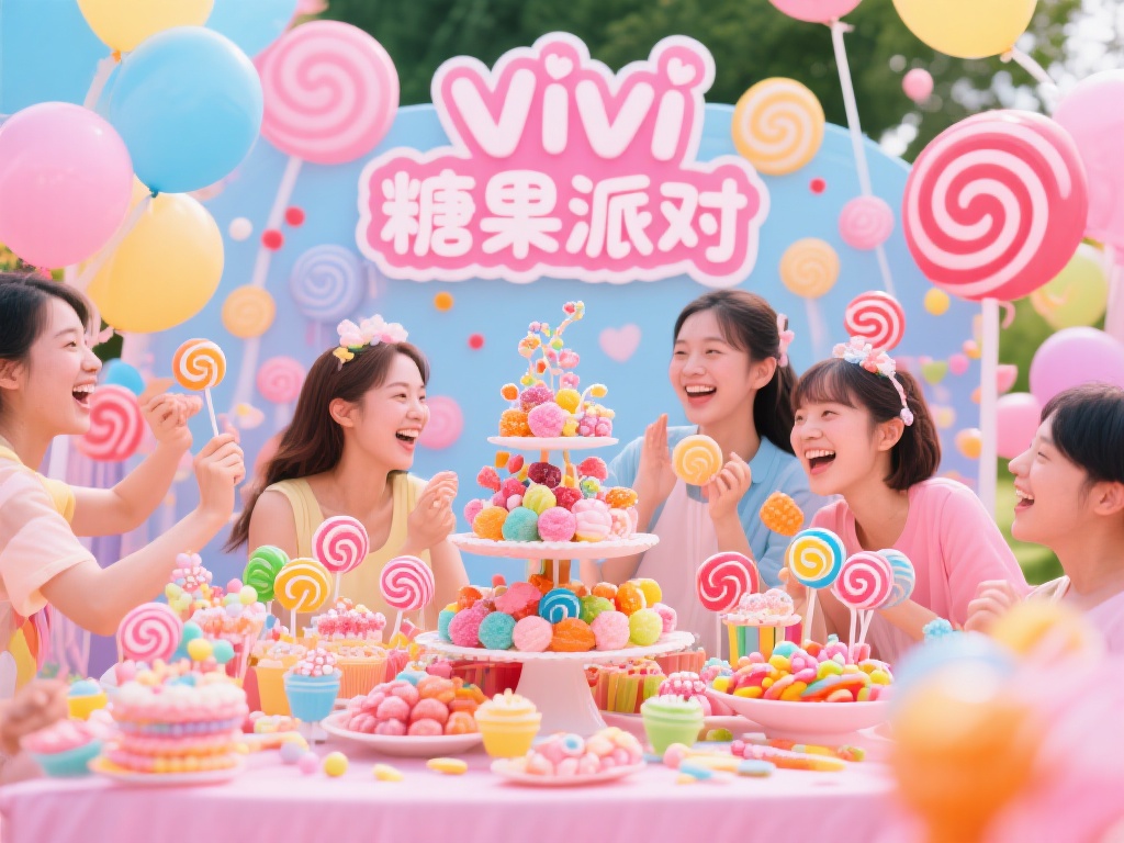 Vivi糖果派对甜蜜开启,欢乐狂欢旅程等你加入 甜蜜的欢聚时光总是令人期待,而当欢乐与美味相遇,“