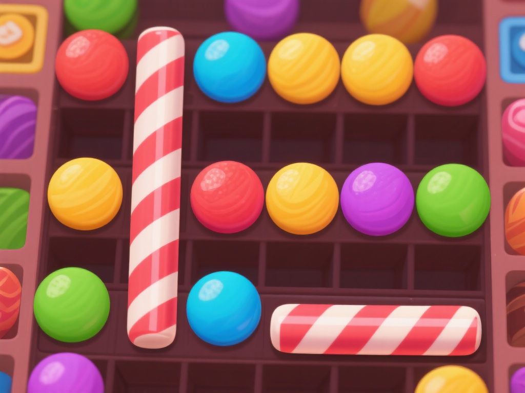 探索糖果派对条子的神秘与魅力世界 条纹糖果看似很“随机”,但实际上它们的生成依赖特定