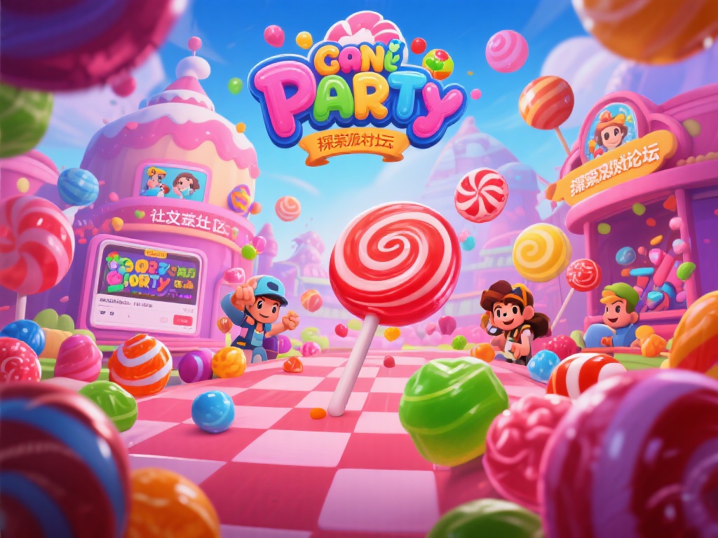 在网络游戏日渐风靡的今天，糖果派对以其独特的设计和