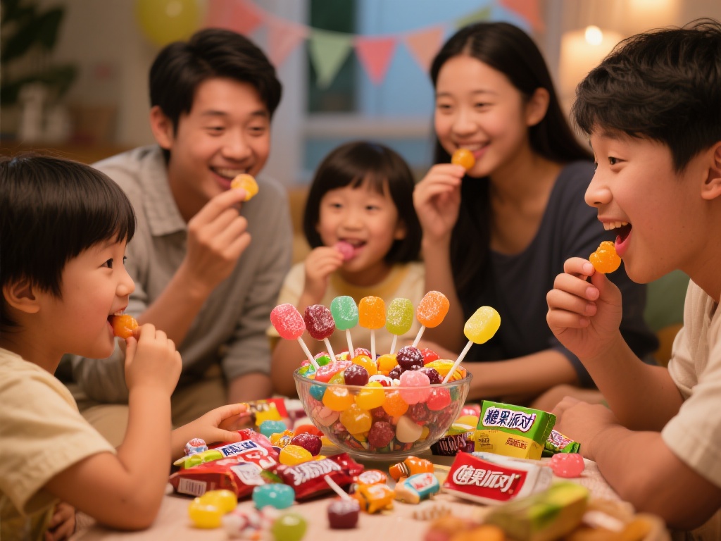 试想一天劳累后，有没有想过参与这样一个小型“糖果派