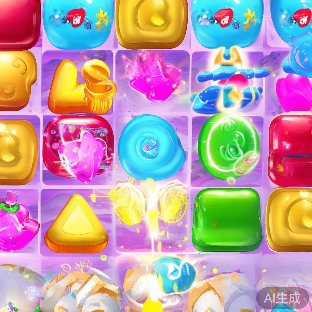 糖果派对1是一款基于匹配消除的游戏，玩家需要在有限