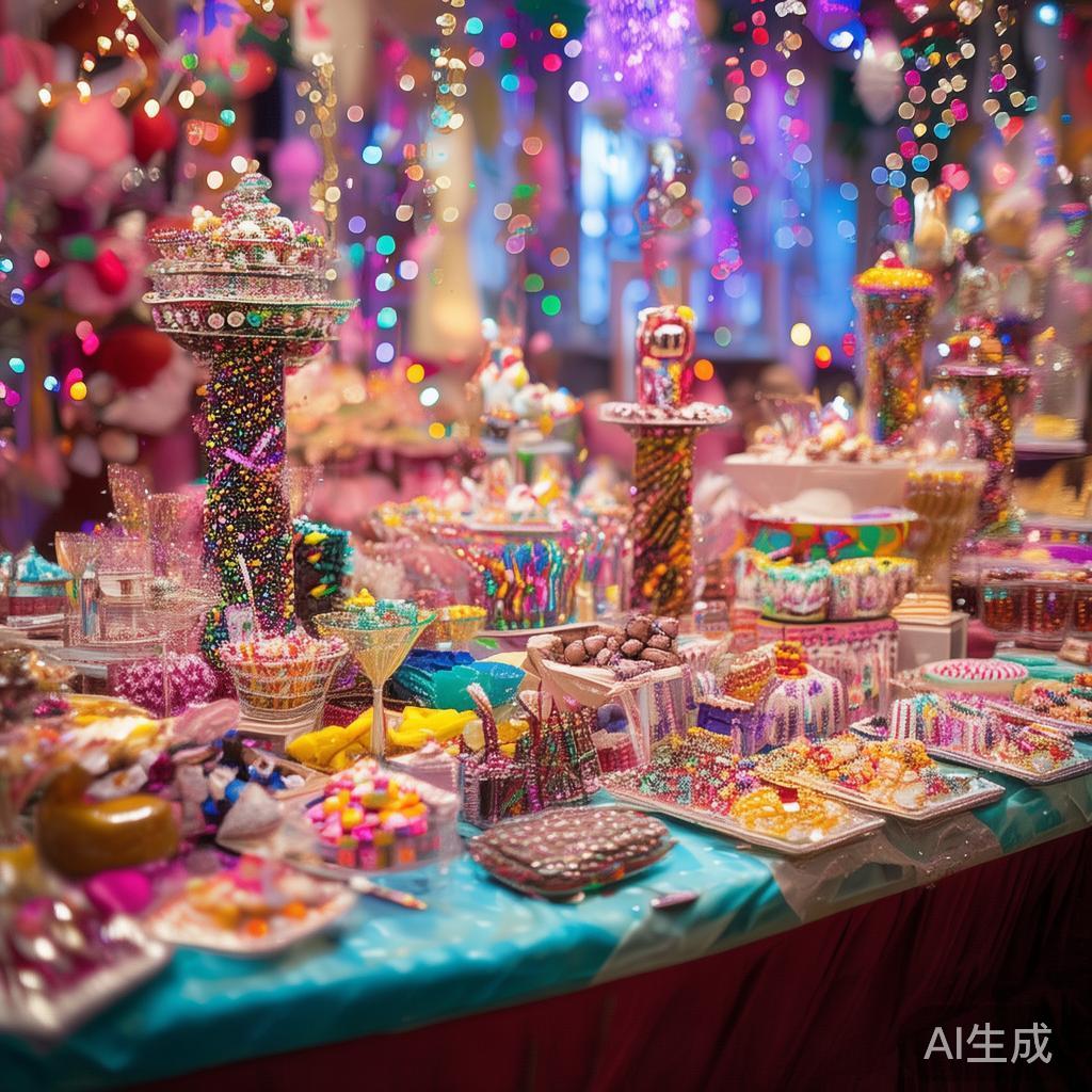 甜蜜糖果派对惊喜不断,创意巧思营造欢乐共享盛宴 随着节日氛围的逐步浓厚,许多家庭和组织都在筹划各种