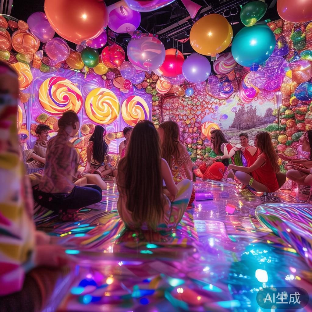 甜蜜欢乐的糖果派对KTV精彩体验推荐:尽享美味与欢唱的完美时光 除了传统的唱歌娱乐外,糖果派对KTV还引入了多种创