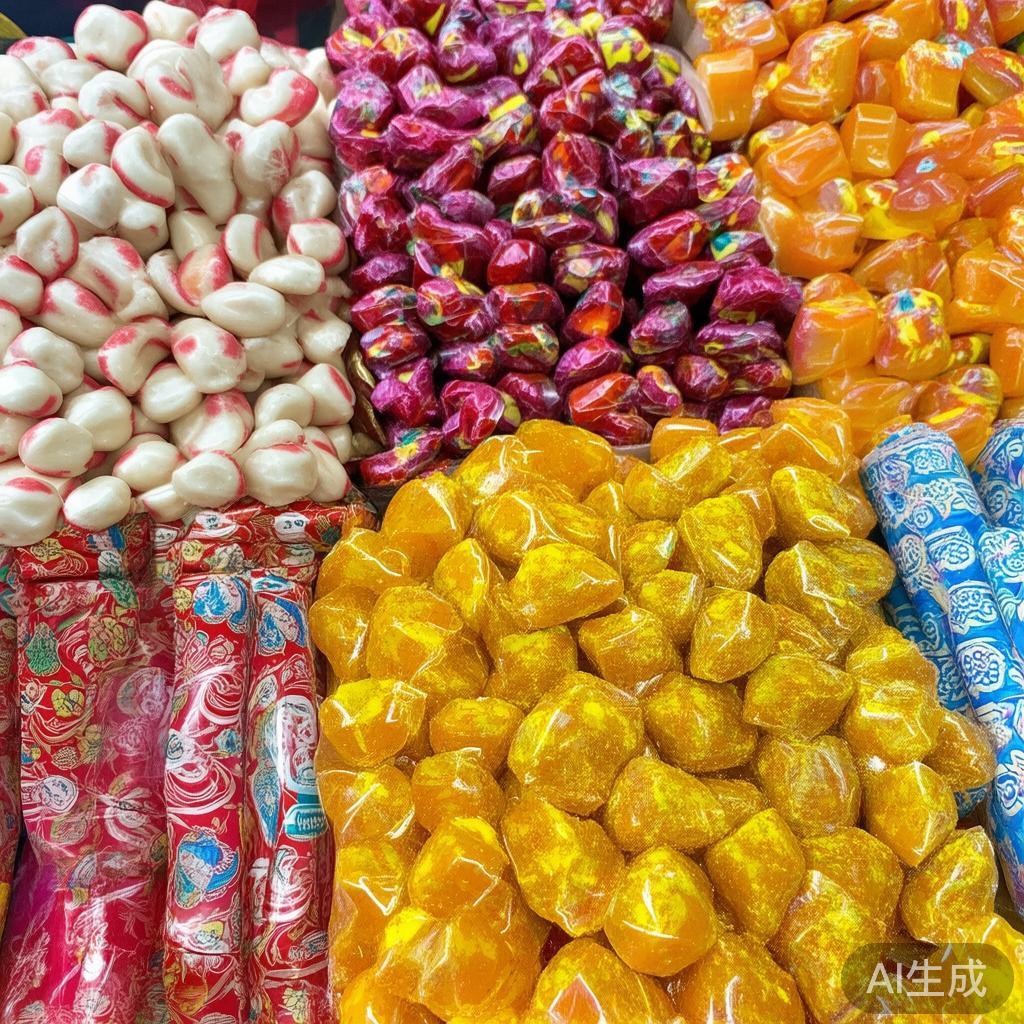 尽享泰国特色糖果派对,体验甜蜜无尽的欢乐时光 泰国糖果以其丰富的种类和独特的口味,吸引着无数美食