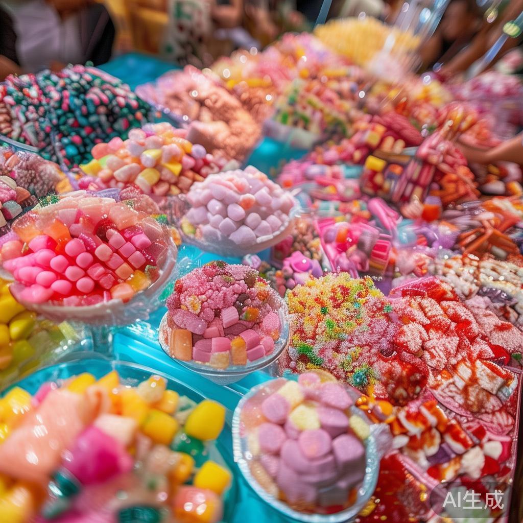 在潍坊糖果派对上，可不仅仅是简单的糖果展示，更是一