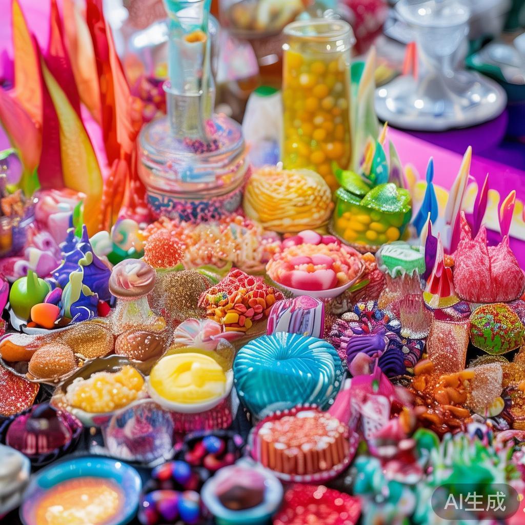 精彩纷呈的美术糖果派对盛大开启,缤纷创意点亮童趣世界 在春意盎然的季节里,一场以丰富多彩的视觉盛宴和创意