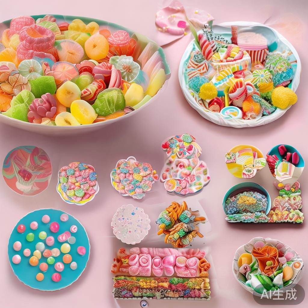 糖果派对作品集不仅追求视觉上的吸引力，更强调风格的