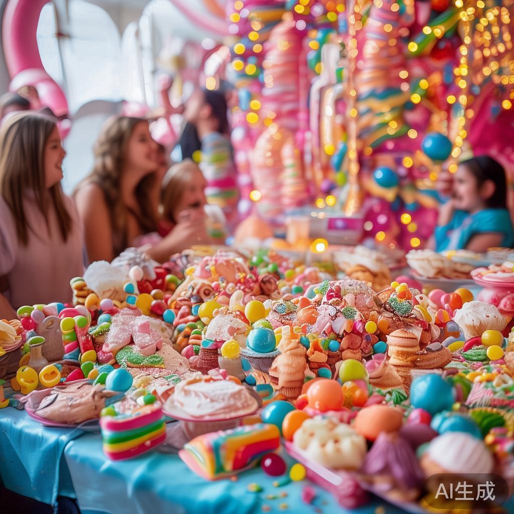 甜蜜时光:快乐分享糖果派对精彩瞬间与温馨回忆 本篇文章的核心主题是:如何利用丰富多彩的糖果元素创