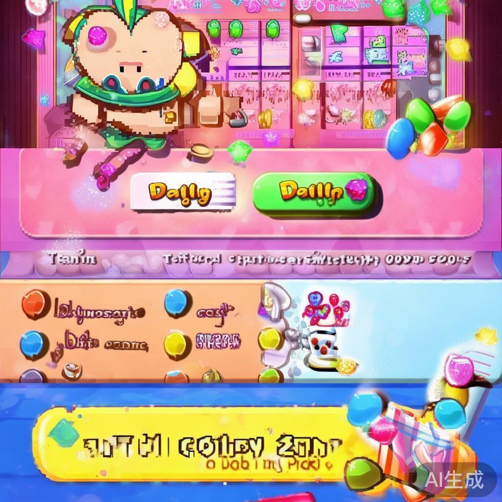 每日登录签到是获取糖果的基础途径。通过连续签到，玩